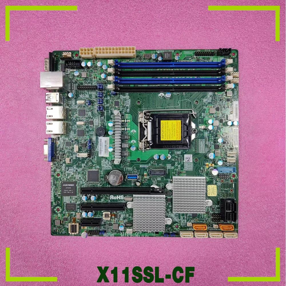 Supermicro   v6 v5 7th 6th Gen Core i3 ø LGA1151 E3-1200 DDR4 X11SSL-CF